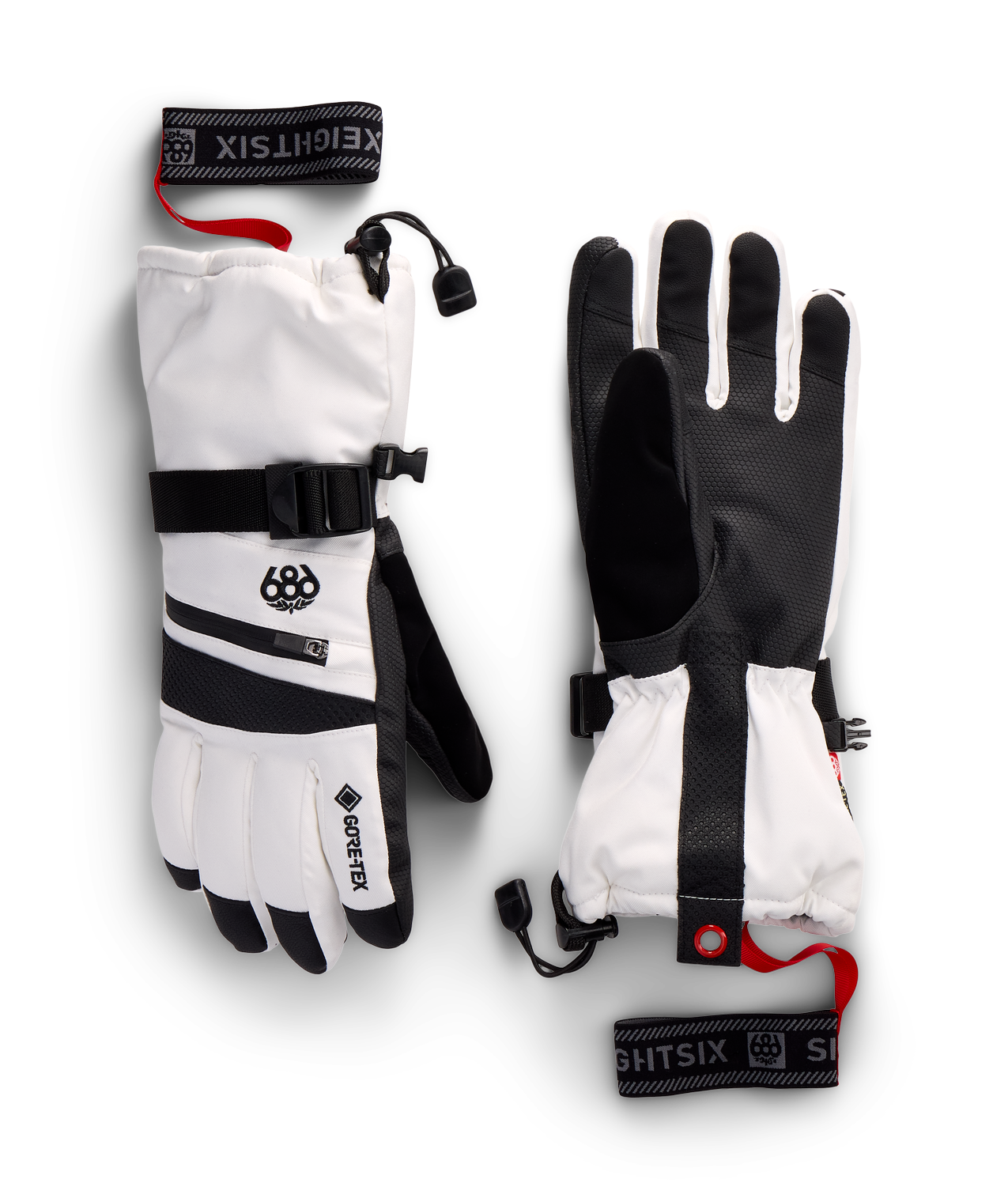WOMENS GORE-TEX SMARTY® 3-in-1 GAUNTLET GLOVE - BLACK