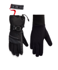 WOMENS GORE-TEX SMARTY® 3-in-1 GAUNTLET GLOVE - BLACK