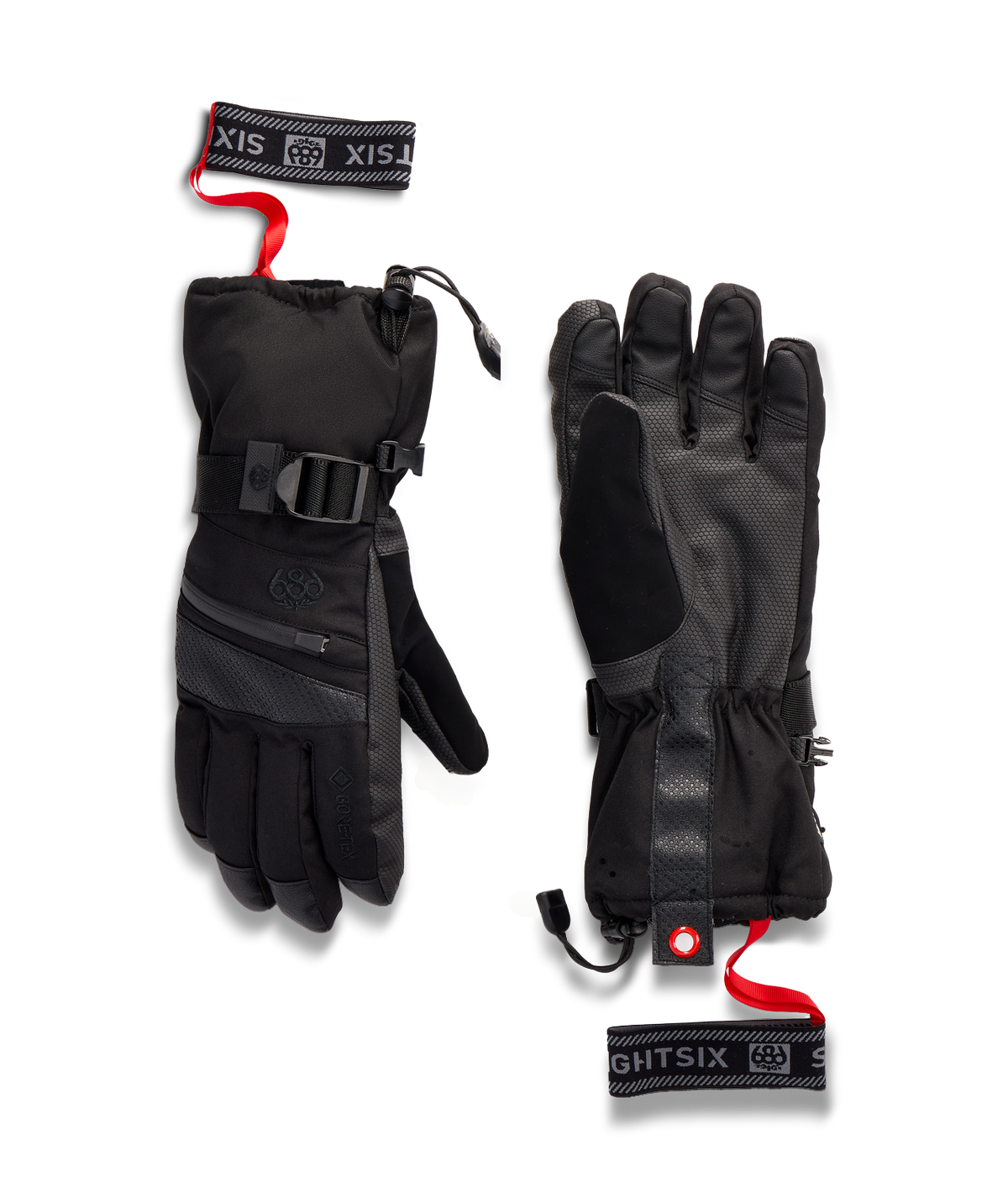 WOMENS GORE-TEX SMARTY® 3-in-1 GAUNTLET GLOVE - WHITE