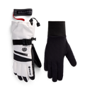 WOMENS GORE-TEX SMARTY® 3-in-1 GAUNTLET GLOVE - WHITE