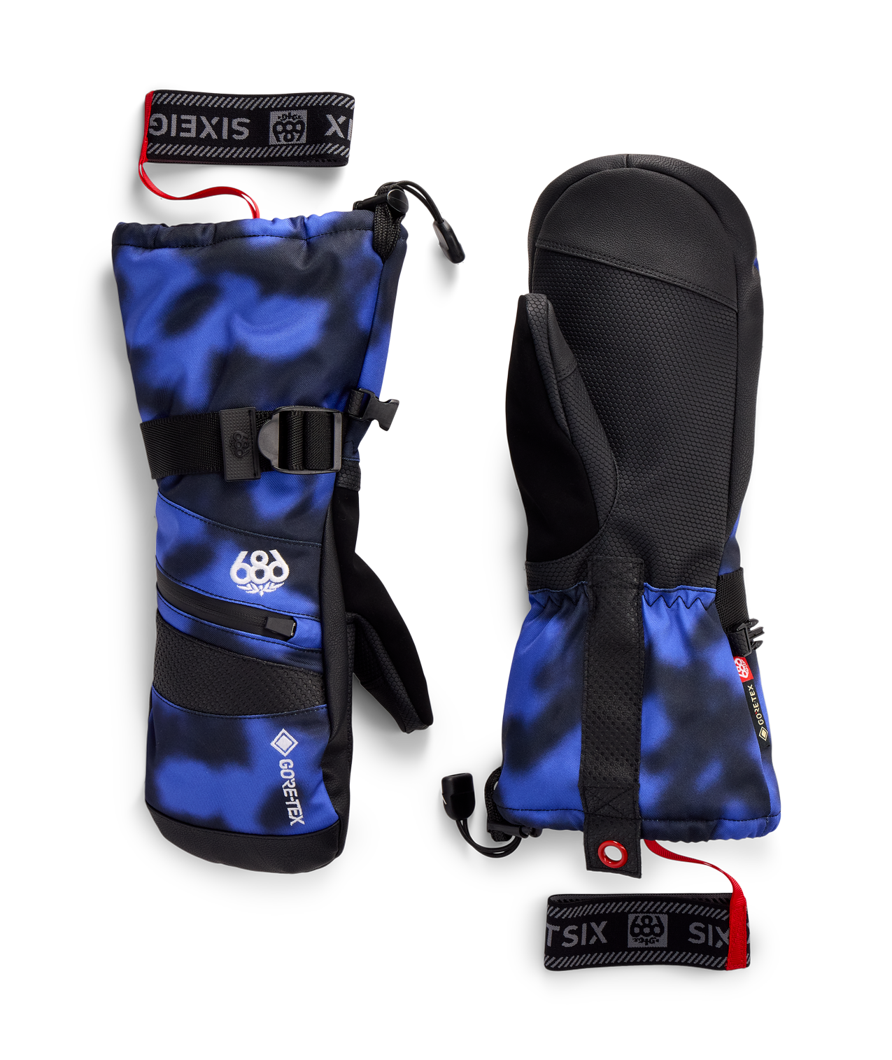 WOMENS GORE-TEX SMARTY® 3-in-1 GAUNTLET MITT - ALPENGLOW BLUE DARK SKIES