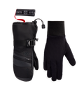WOMENS GORE-TEX SMARTY® 3-in-1 GAUNTLET MITT - BLACK