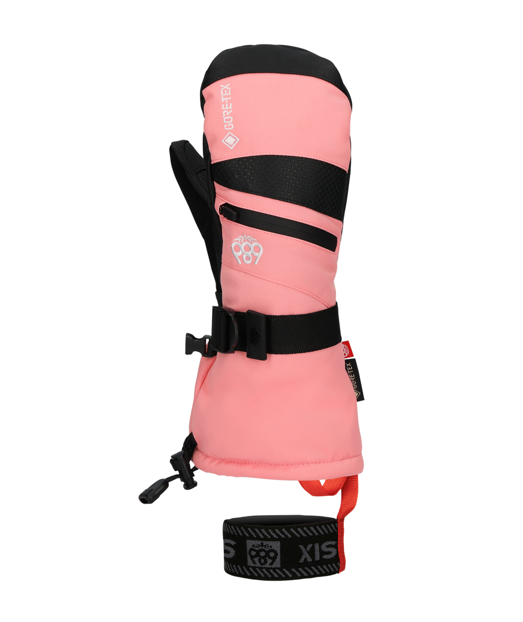 WOMENS GORE-TEX SMARTY® 3-in-1 GAUNTLET MITT - GERANIUM PINK