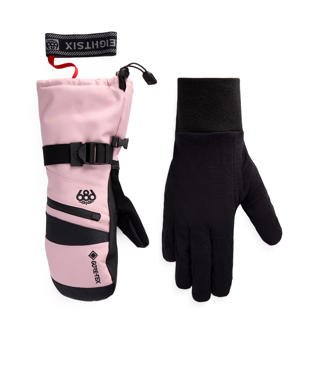 WOMENS GORE-TEX SMARTY® 3-in-1 GAUNTLET MITT - SMOKEY LILAC