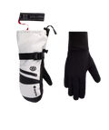 WOMENS GORE-TEX SMARTY® 3-in-1 GAUNTLET MITT - WHITE