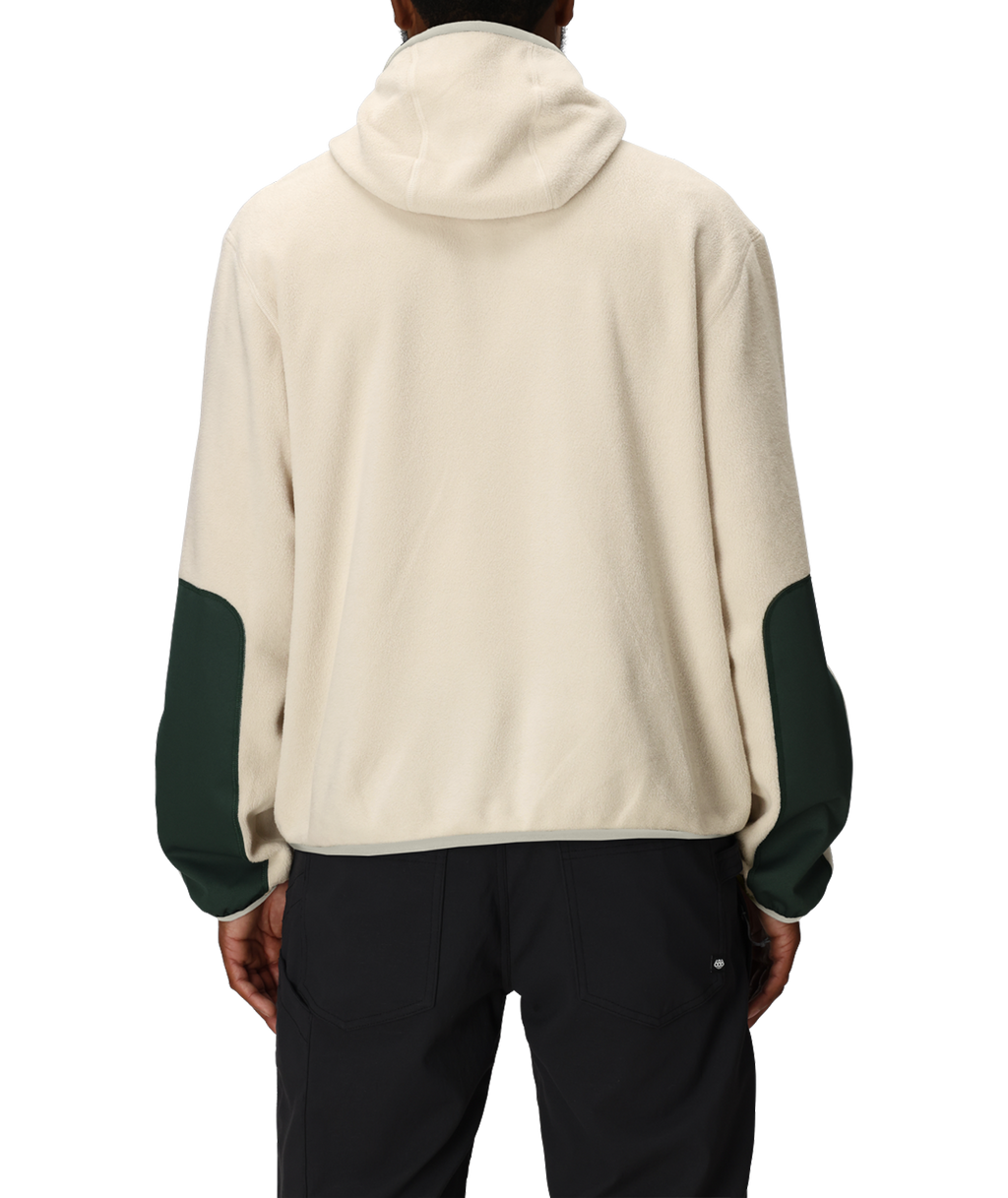 MENS CLAVA FLEECE HOODY - LIMESTONE