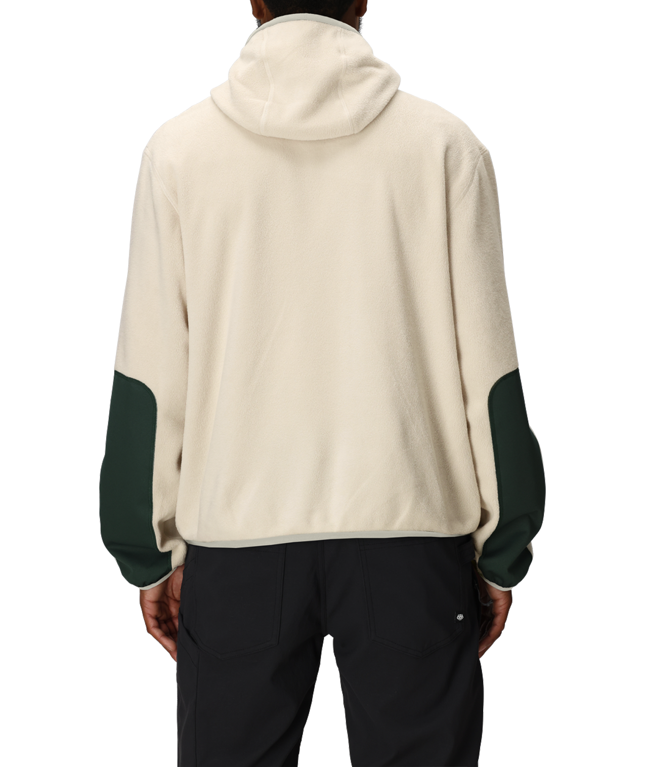 MENS CLAVA FLEECE HOODY - LIMESTONE