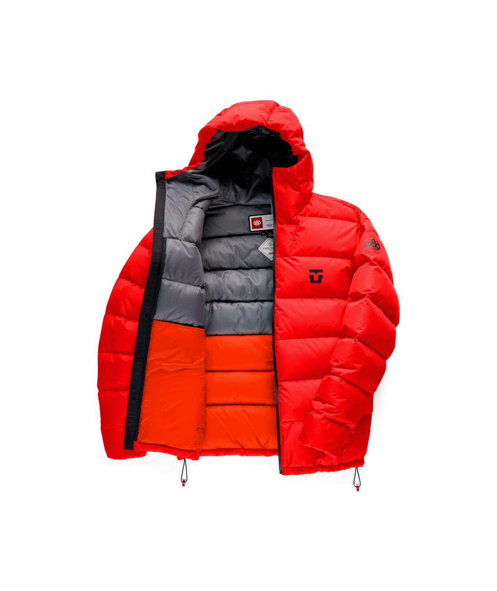 MENS WINDSTOPPER® UNION DOWN PUFFER JACKET - UNION SOLAR