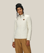 WOMENS THERMAL PUFF INSULATED JACKET - LIMESTONE