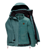 WOMENS THERMAL PUFF INSULATED JACKET - PALE FIRN