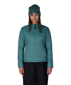 WOMENS THERMAL PUFF INSULATED JACKET - PALE FIRN