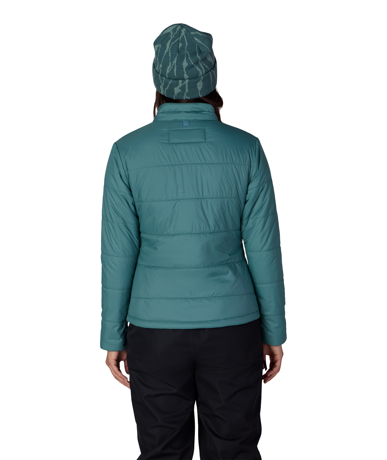 WOMENS THERMAL PUFF INSULATED JACKET - PALE FIRN