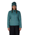 WOMENS THERMAL PUFF INSULATED JACKET - PALE FIRN