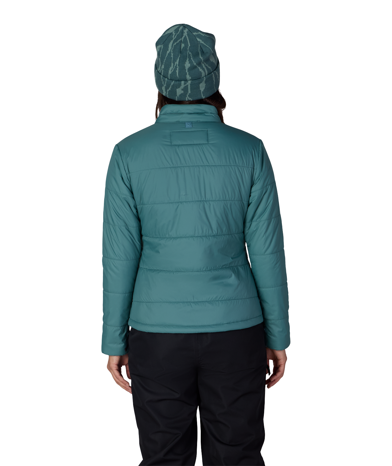 WOMENS THERMAL PUFF INSULATED JACKET - PALE FIRN