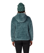WOMENS SHERPA HOODY - PALE FIRN