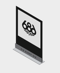TABLE TOP SIGN + 3mm PVC LOGO CARD - ASSORTED