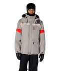 MENS 2001 LOGIC JACKET - LIGHT GREY COLORBLOCK