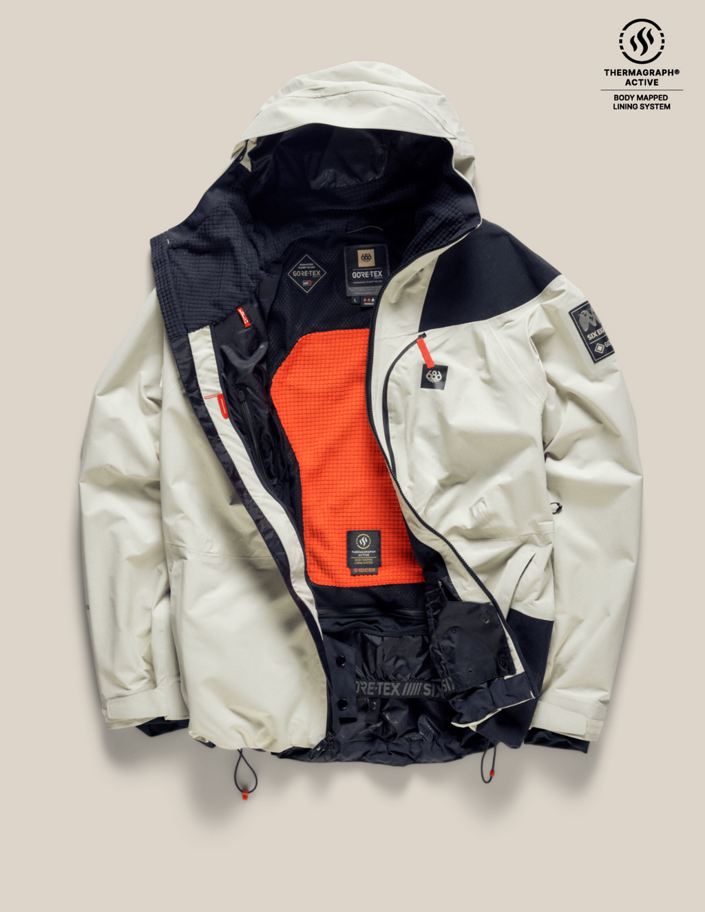 MENS GORE-TEX DISPATCH™ THERMAGRAPH®  JACKET - LIMESTONE COLORBLOCK
