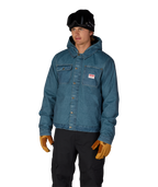 MENS DECONSTRUCTED™ DENIM INSULATED JACKET - INDIGO DENIM