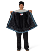 MENS DECONSTRUCTED™ DENIM INSULATED JACKET - INDIGO DENIM