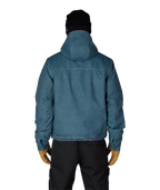 MENS DECONSTRUCTED™ DENIM INSULATED JACKET - INDIGO DENIM