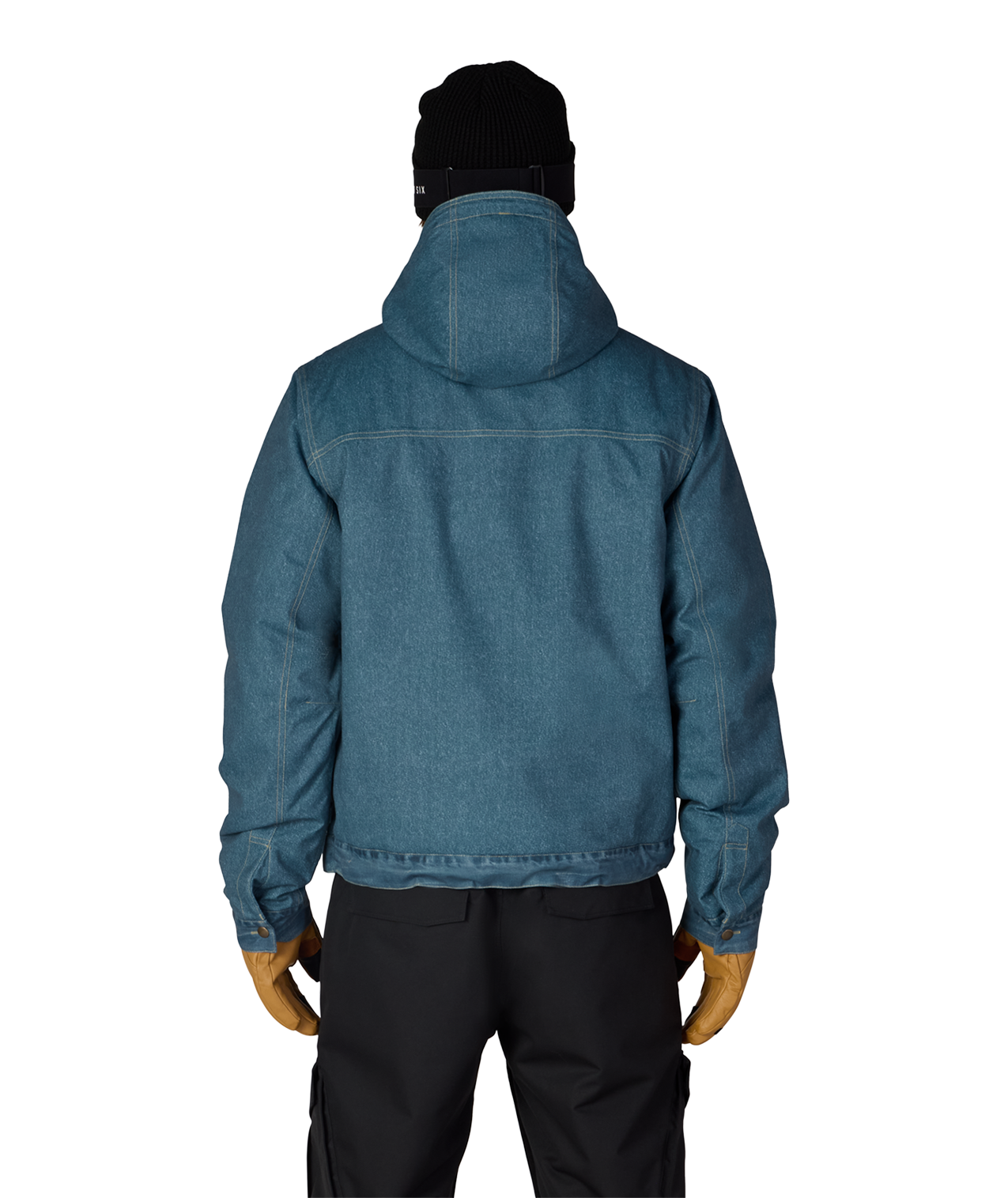 MENS DECONSTRUCTED™ DENIM INSULATED JACKET - INDIGO DENIM