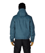 MENS DECONSTRUCTED™ DENIM INSULATED JACKET - INDIGO DENIM