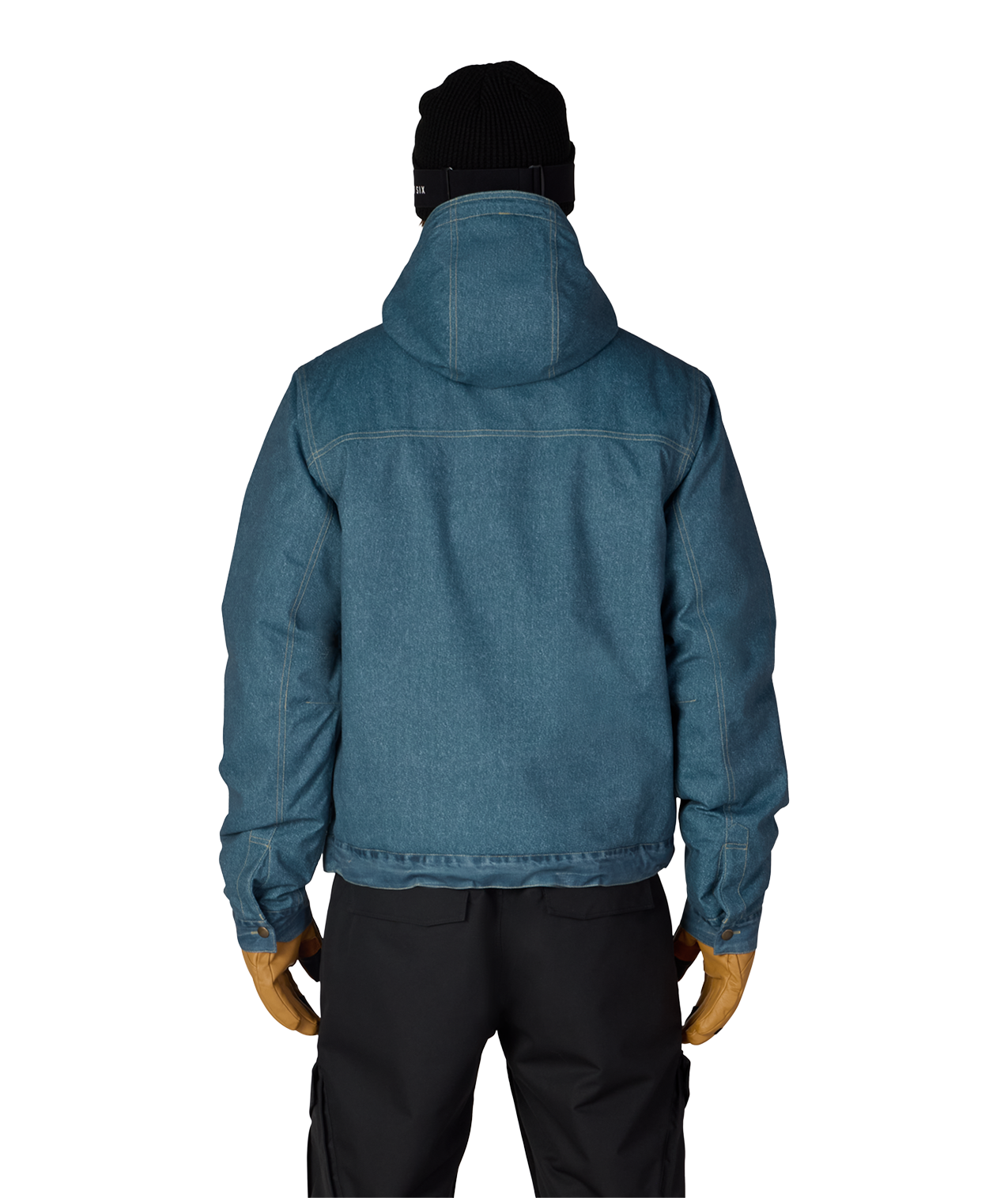 MENS DECONSTRUCTED™ DENIM INSULATED JACKET - INDIGO DENIM