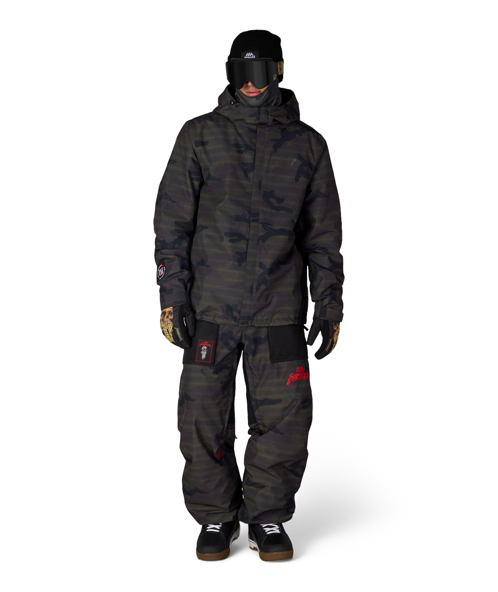MENS METALLICA ONE INSULATED JACKET - METALLICA CAMO