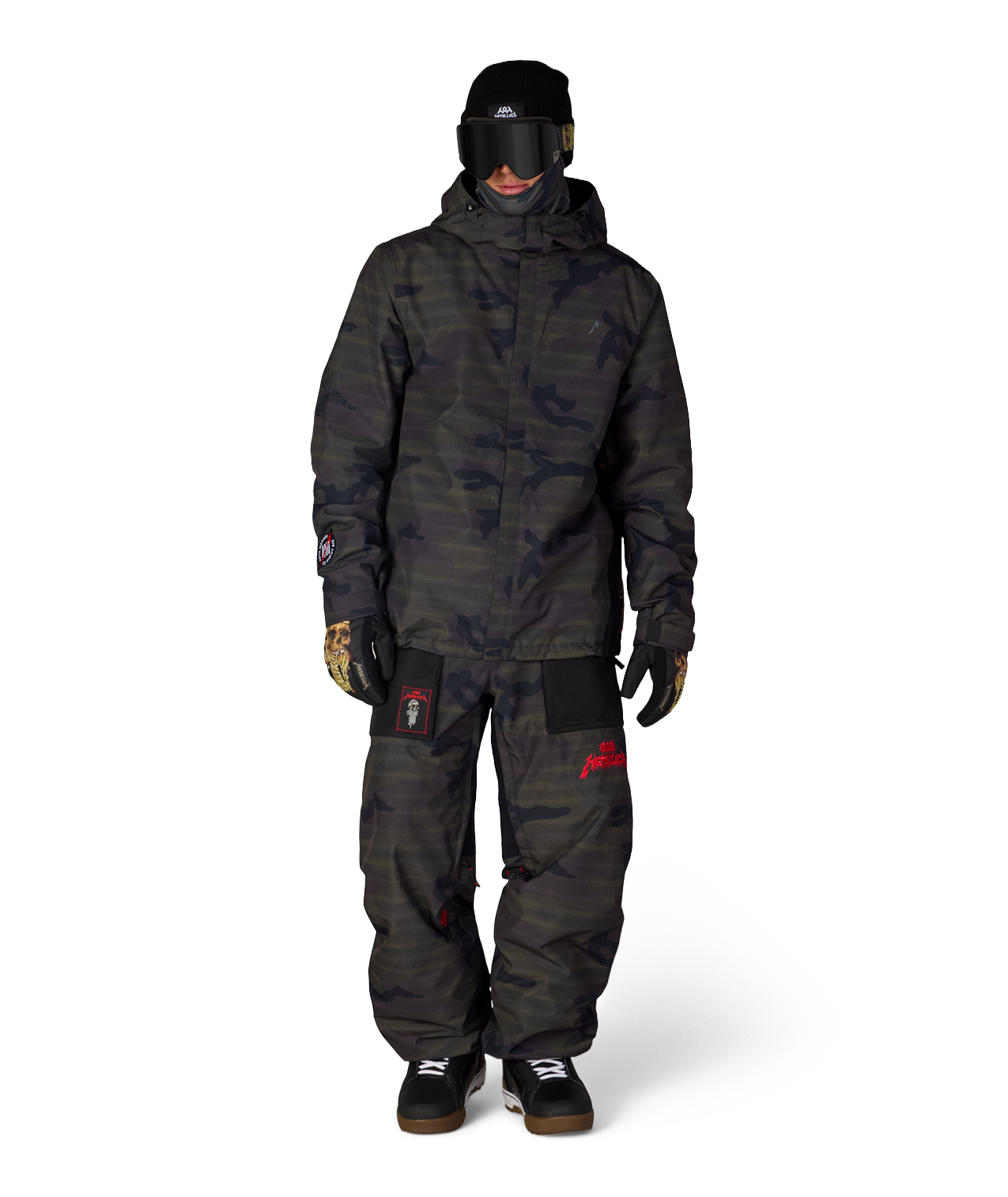 MENS METALLICA ONE INSULATED JACKET - METALLICA CAMO