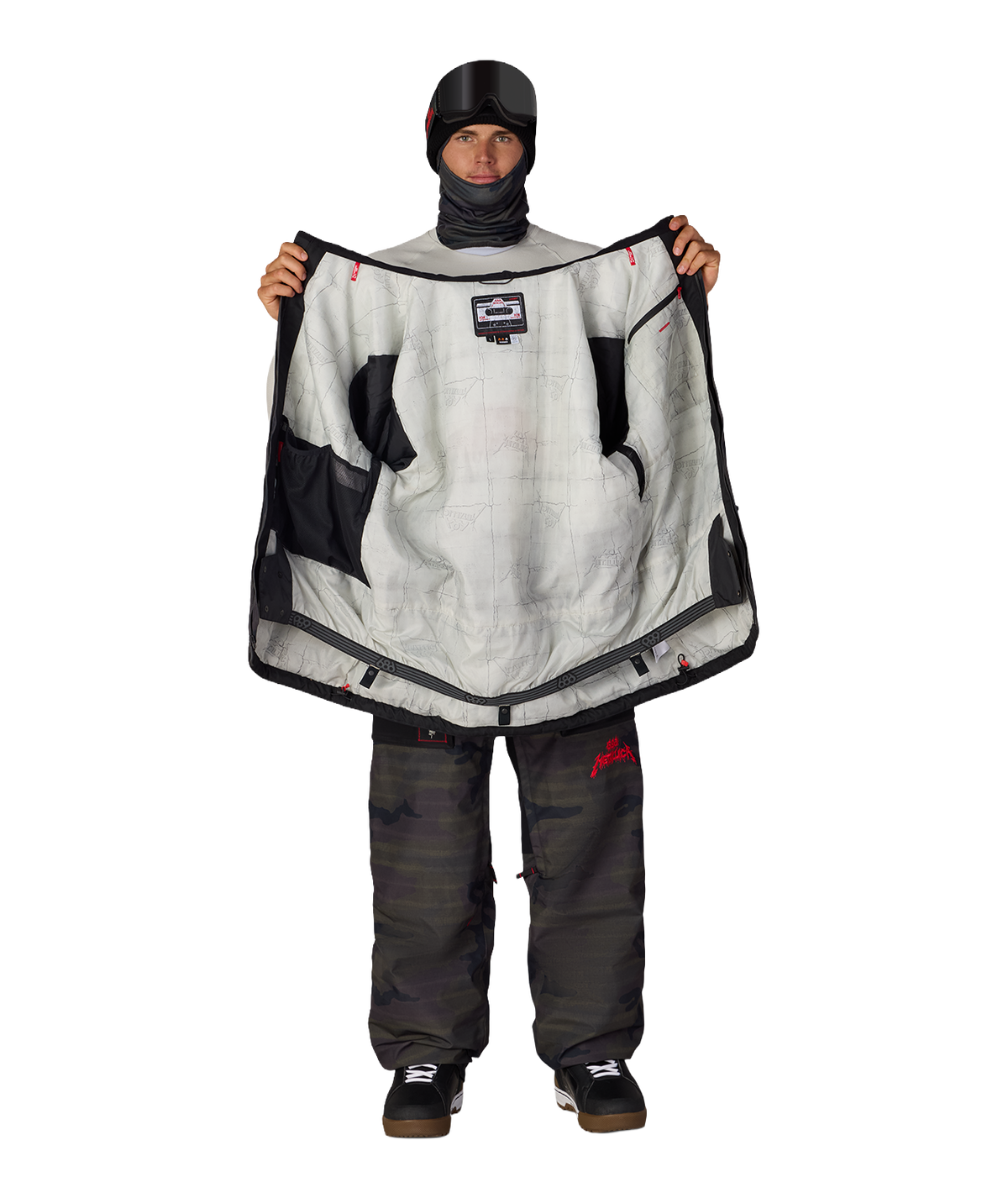 MENS METALLICA ONE INSULATED JACKET - METALLICA CAMO