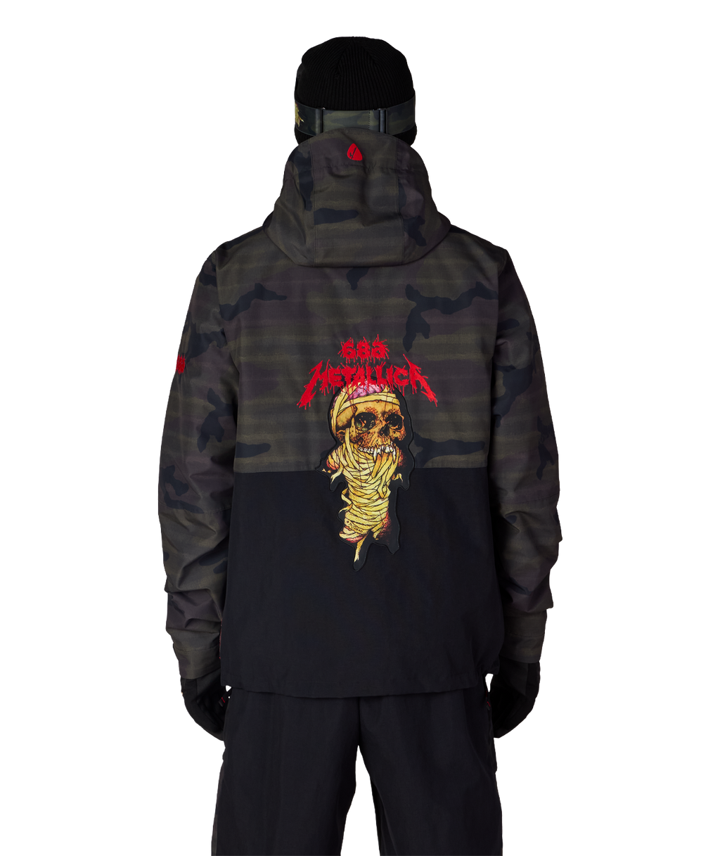 MENS METALLICA ONE INSULATED JACKET - METALLICA CAMO