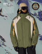 MENS 2003 ATOM JACKET - FATIGUE GREEN COLORBLOCK