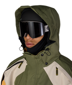 MENS 2003 ATOM JACKET - FATIGUE GREEN COLORBLOCK