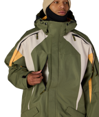 MENS 2003 ATOM JACKET - FATIGUE GREEN COLORBLOCK