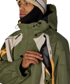 MENS 2003 ATOM JACKET - FATIGUE GREEN COLORBLOCK