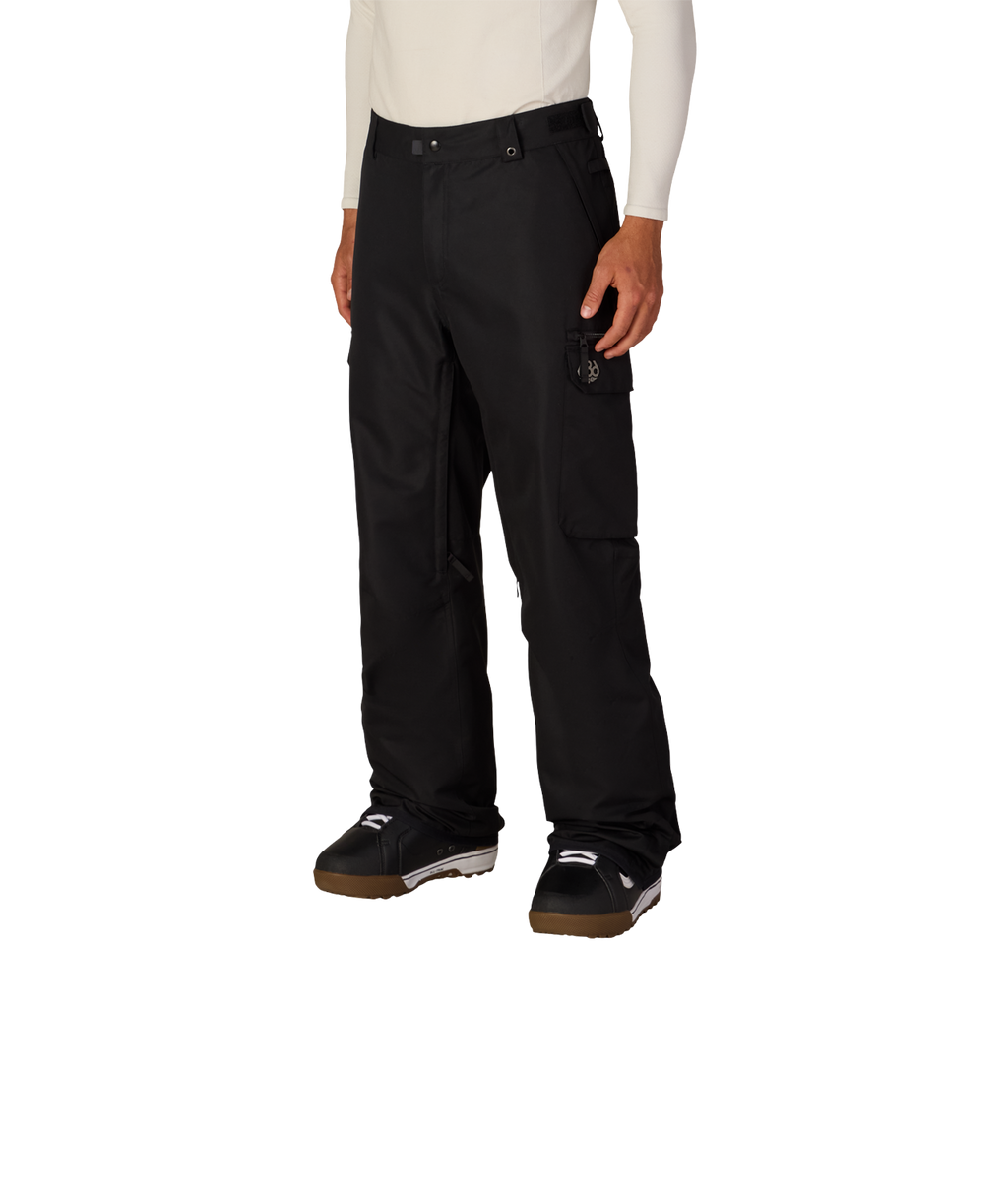 MENS 686 NIGHTLINE CARGO PANT - BLACK
