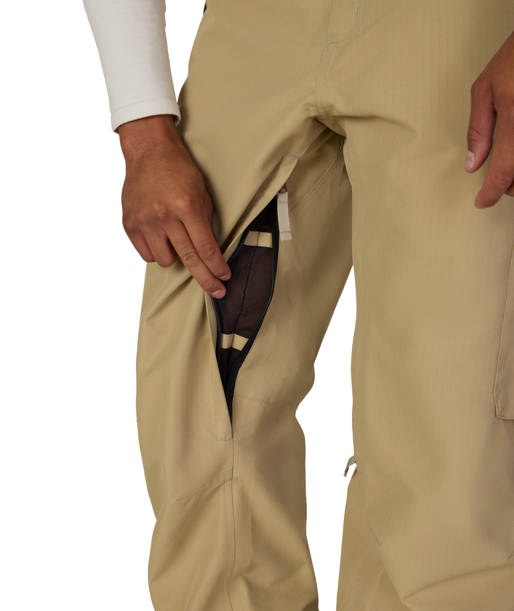 MENS 686 NIGHTLINE CARGO PANT - KHAKI RIPSTOP