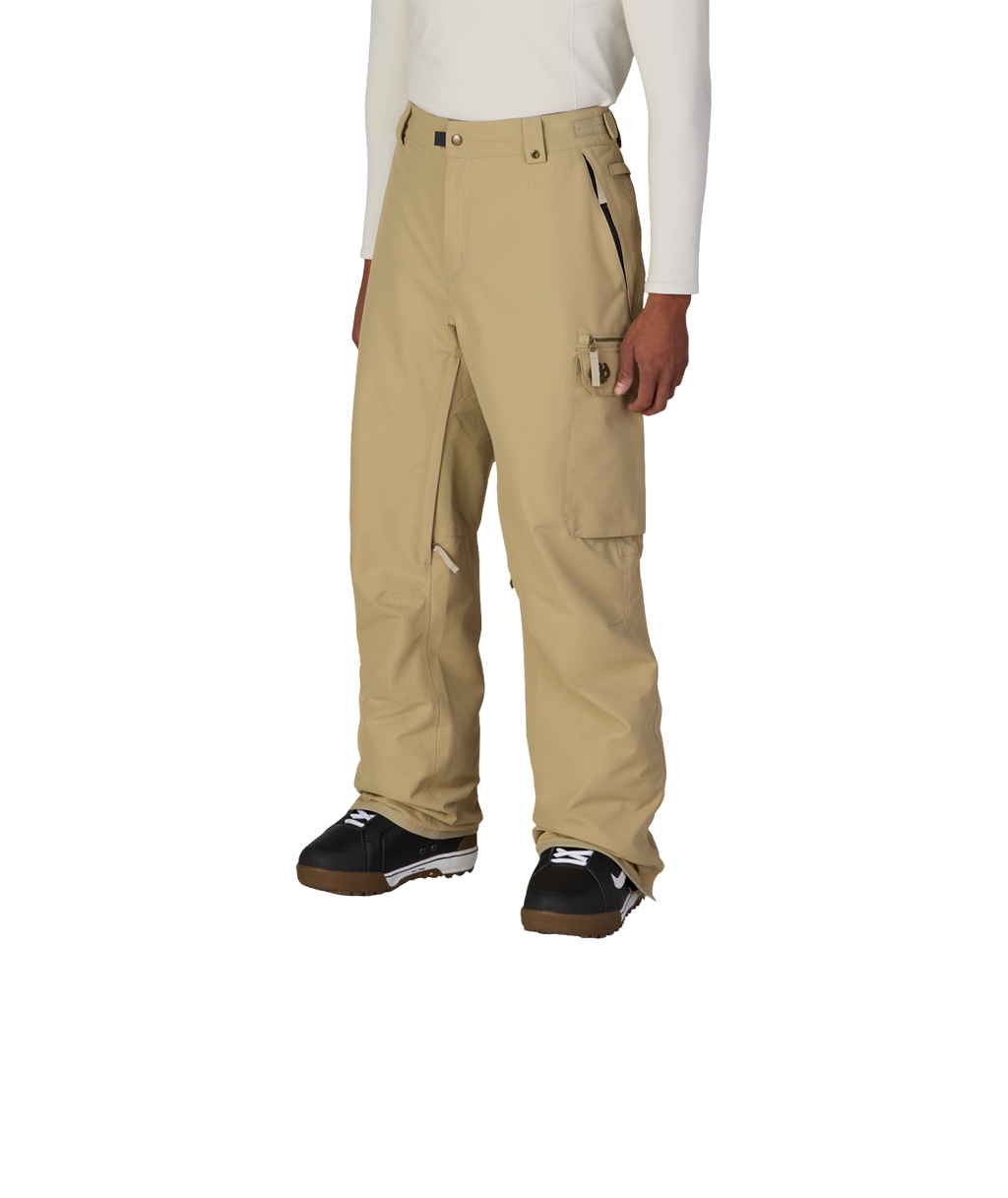 MENS 686 NIGHTLINE CARGO PANT - KHAKI RIPSTOP
