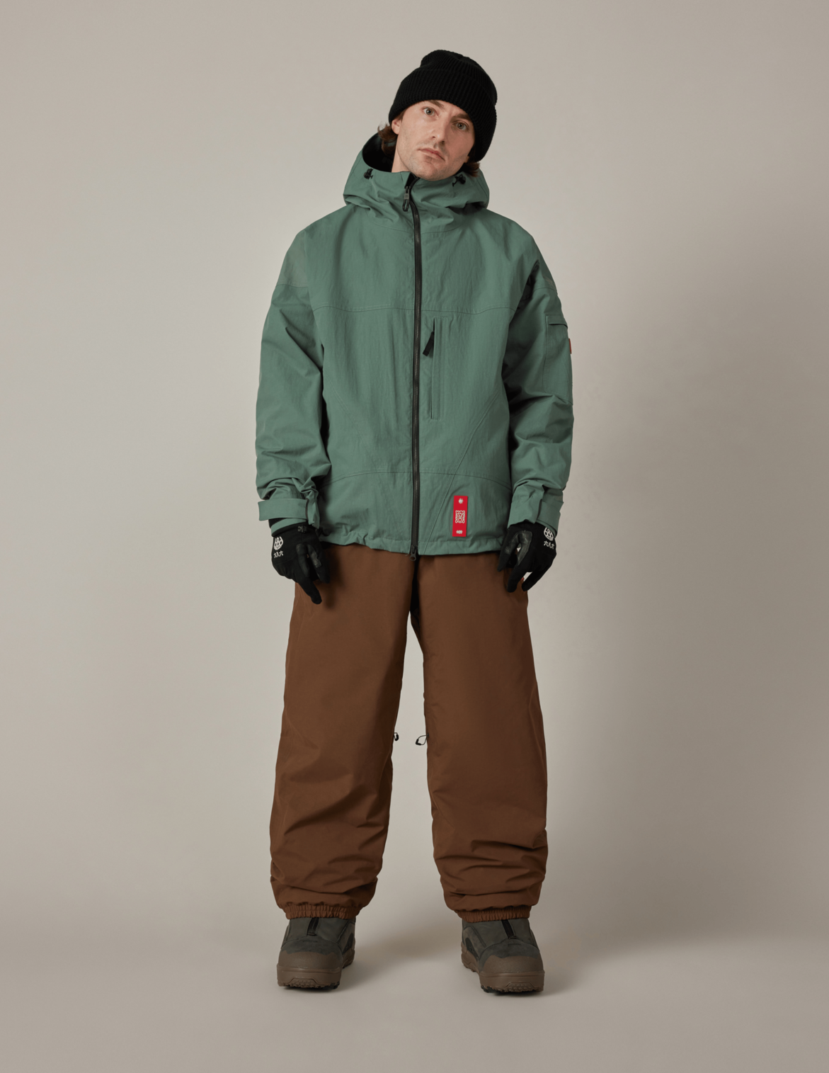 MENS 686 DOJO® GORE-TEX SHELL PANT - DARK EARTH