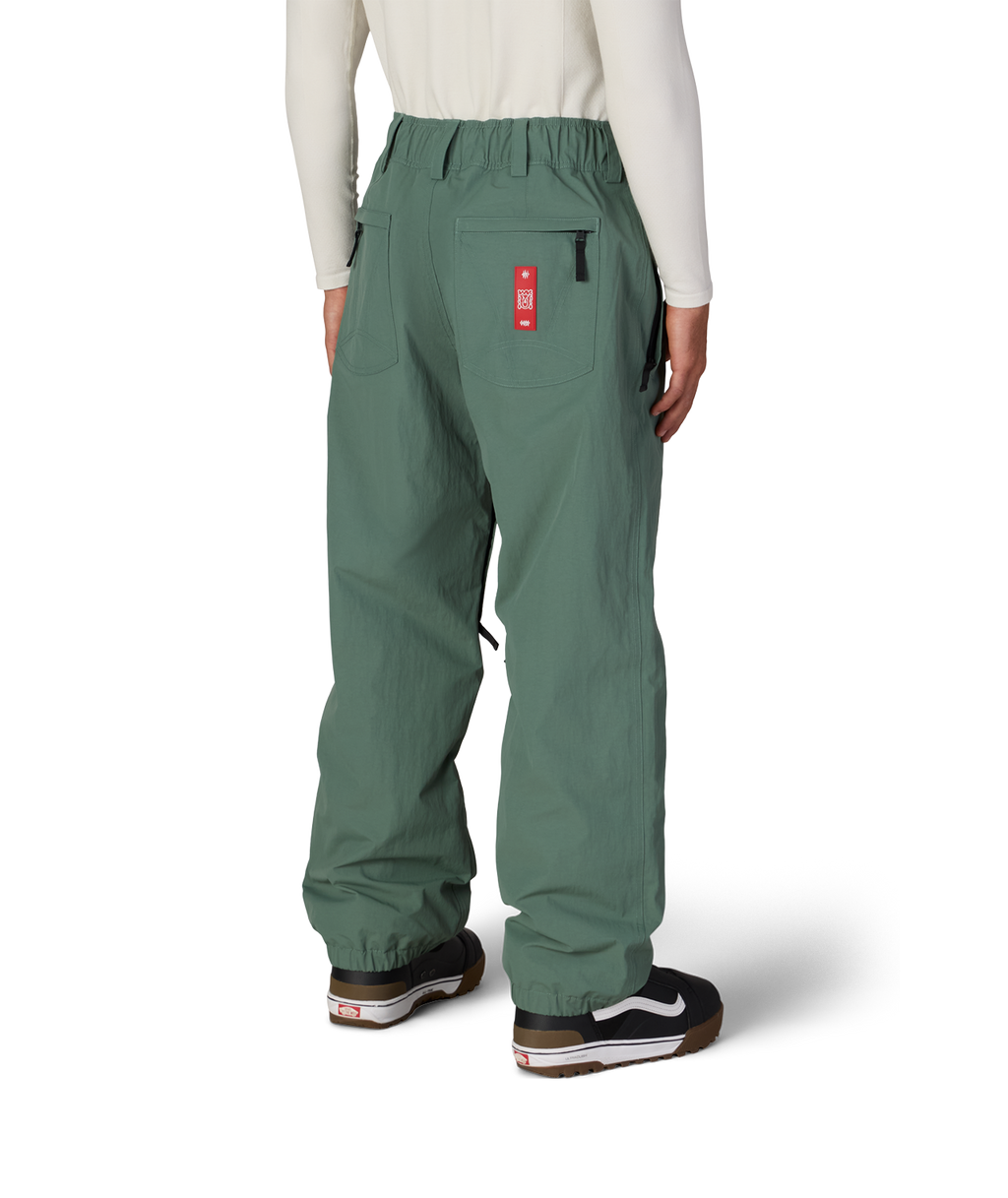 MENS 686 DOJO® SHELL PANT - FADED GREEN CRINKLE