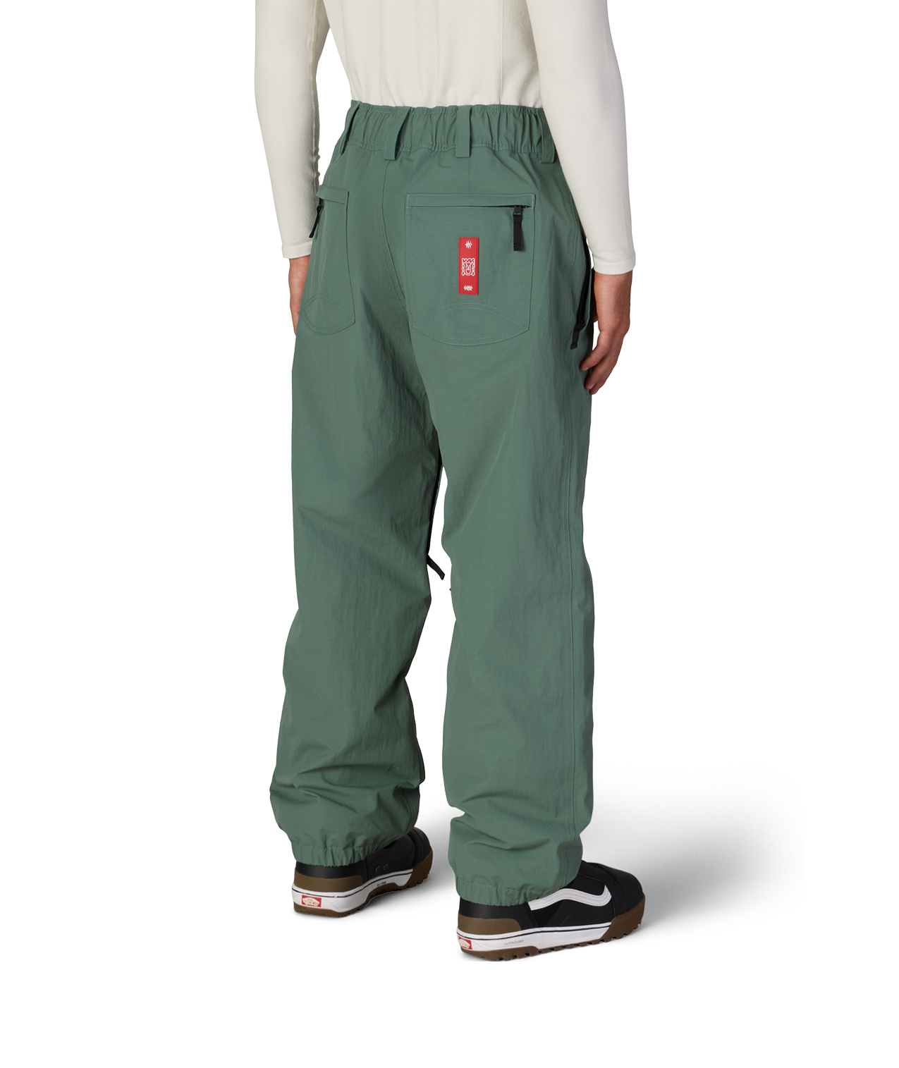 MENS 686 DOJO® SHELL PANT - FADED GREEN CRINKLE
