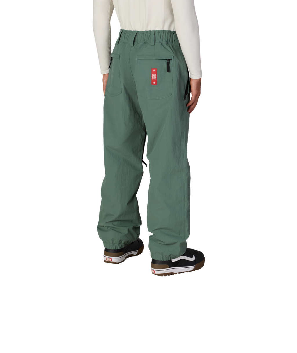 MENS 686 DOJO® SHELL PANT - FADED GREEN CRINKLE