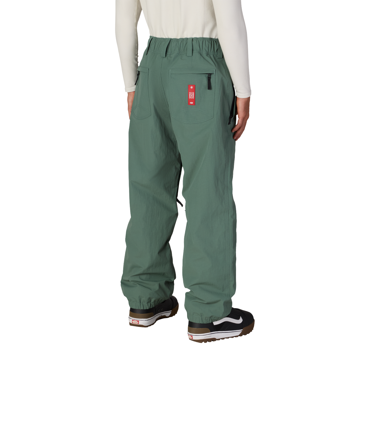 MENS 686 DOJO® SHELL PANT - FADED GREEN CRINKLE