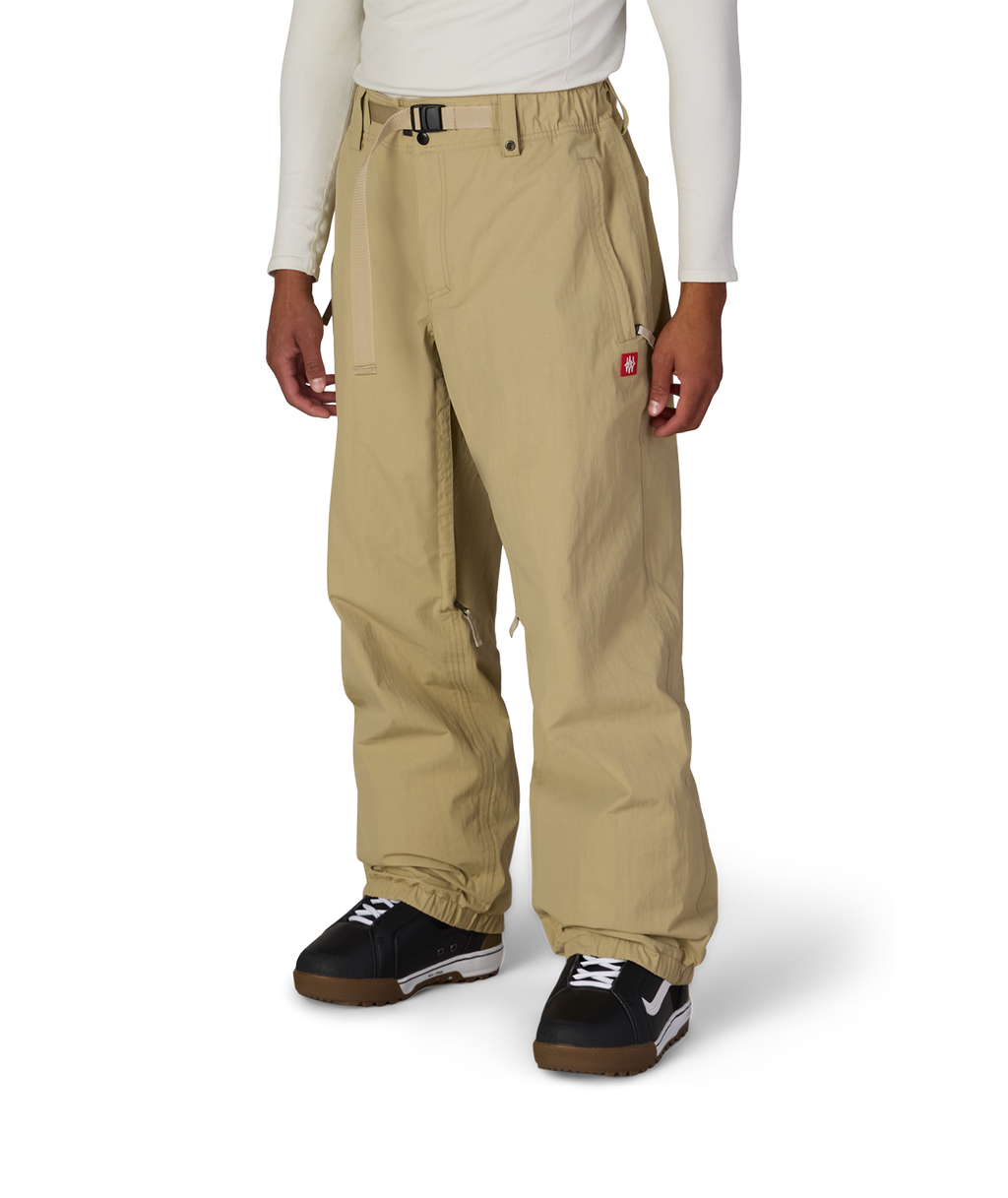 MENS 686 DOJO® SHELL PANT - KHAKI CRINKLE