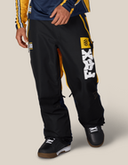 MENS FOX RACING SPEC SHELL PANT - FOX YELLOW COLORBLOCK