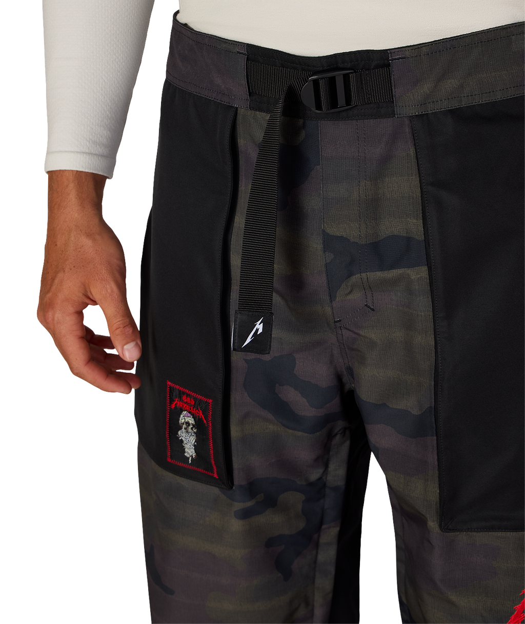 MENS METALLICA ONE SHELL PANT - METALLICA CAMO