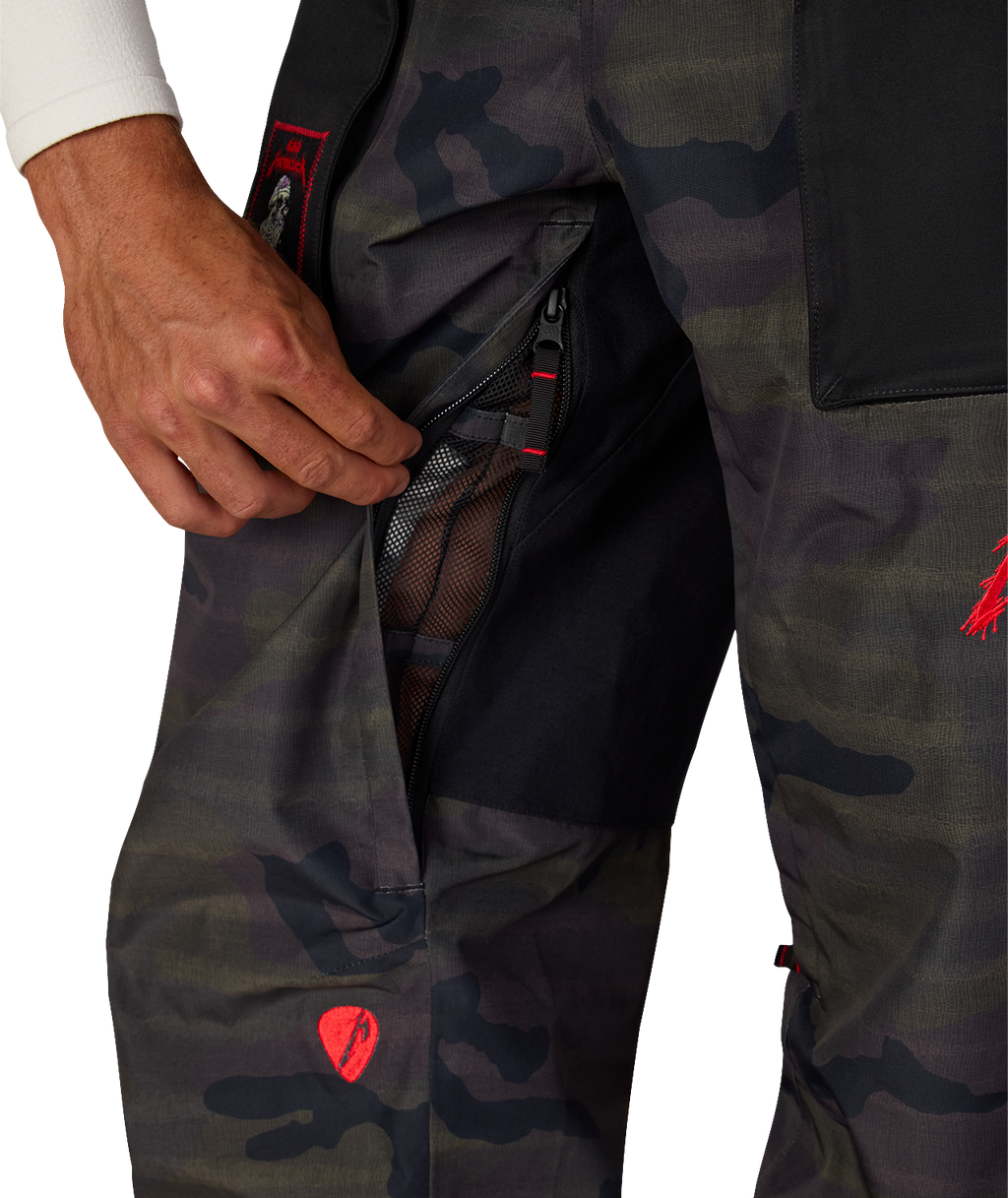 MENS METALLICA ONE SHELL PANT - METALLICA CAMO