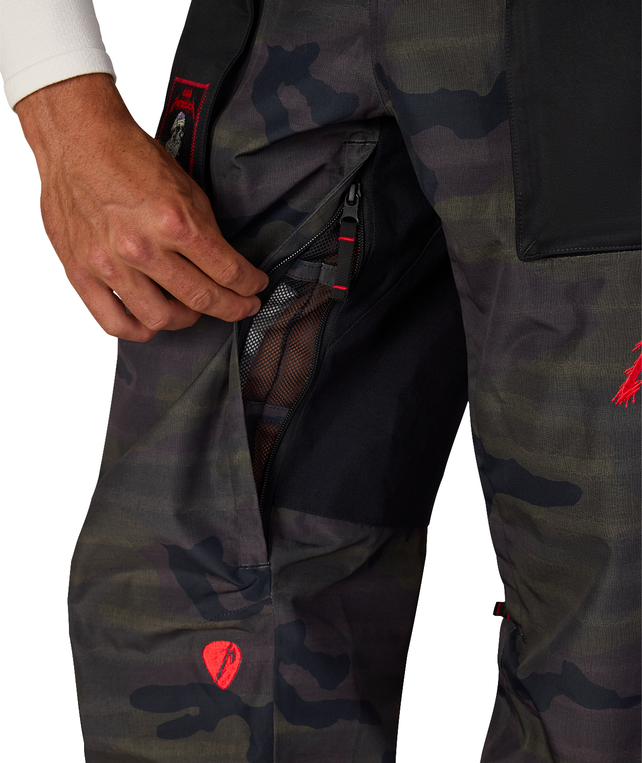 MENS METALLICA ONE SHELL PANT - METALLICA CAMO