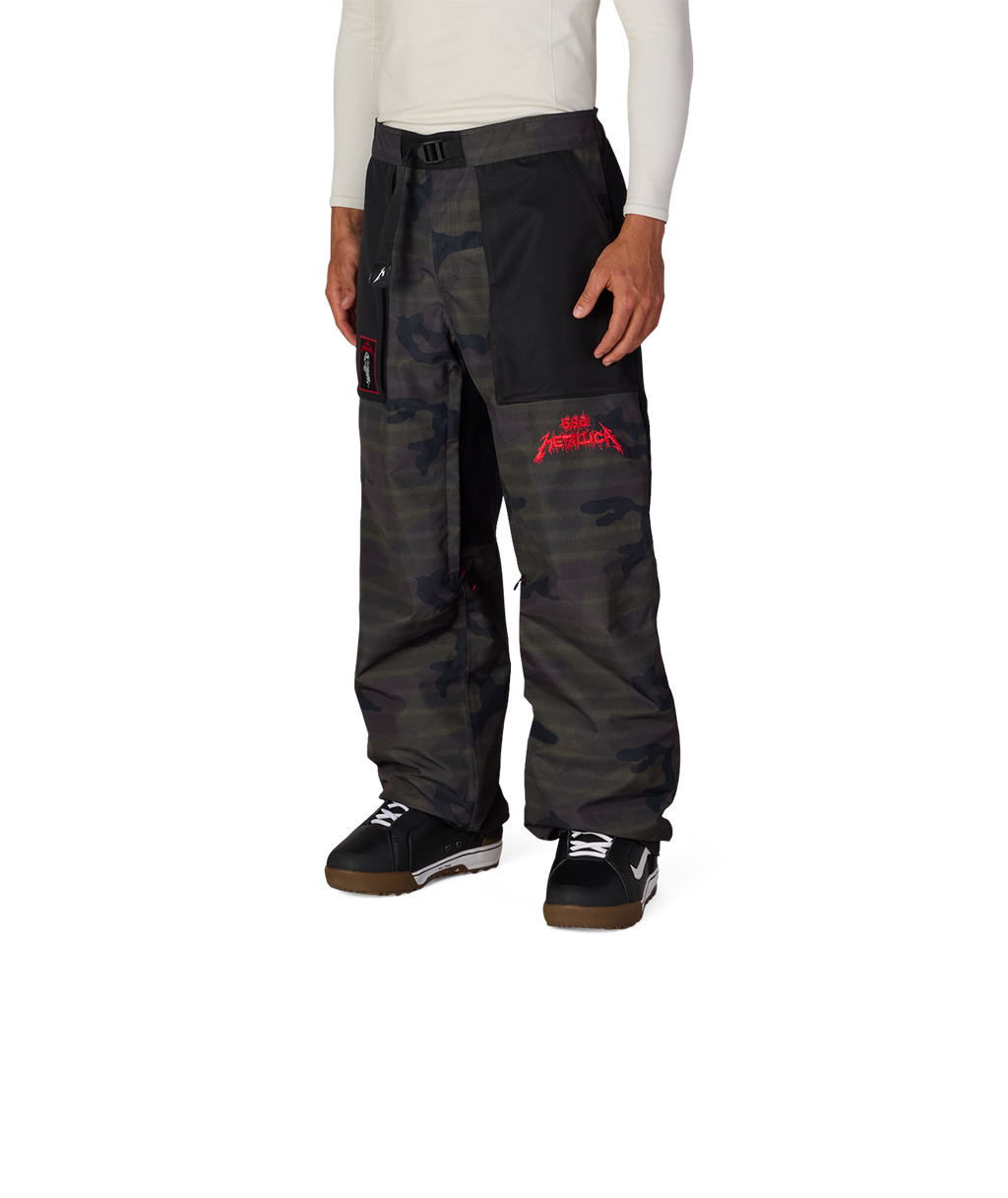 MENS METALLICA ONE SHELL PANT - METALLICA CAMO